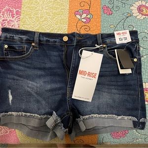 Jean Shorts NWT